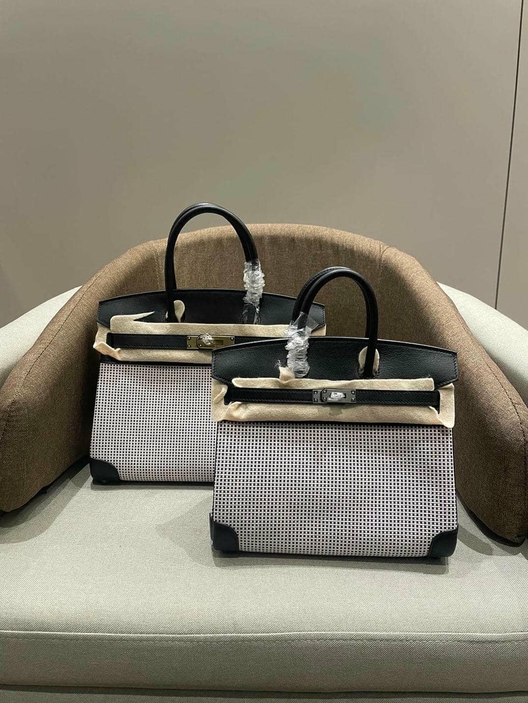 Birkin Canvas-Leather Mix-112